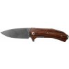 Lionsteel Liner Lock Sleipner Blade, SANTOS WOOD handle, IKBS KUR ST