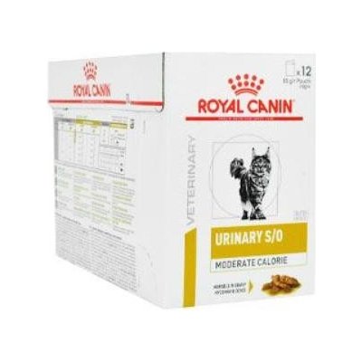 Royal Canin VD Feline Urinary Mod Calor 12x85g vrecko