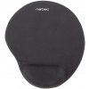 Podložka pod myš ergonomická gélová Natec Marmot, čierna, 245x225 mm NPF-0783