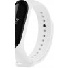 FIXED Silicone Strap pro Xiaomi Mi Band 3/4, bílý FIXSSTB-1414-WH