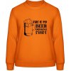 AWDis Sweat Mikina - Toto je moje Pivné Tričko - Orange Crush - 5XL - Dámske