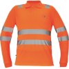 Cerva Lugo Pánska pracovná HI-VIS polokošeľa oranžová L