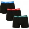 3PACK pánske boxerky Jack and Jones čierne (12271554) M 120 dní na výmenu alebo vrátenie tovaru!