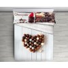 Gipetex Natural Dream 3D talianská obliečka 100% bavlna Cioccolato - 140x200 / 70x90 cm