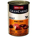 ANIMONDA Gran Carno Fleisch Adult hovädzie + morka 6 x 0,8 kg