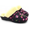 Dámske zateplené papuče s ovčou vlnou, pohodlné a teplé (37)