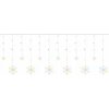 ISO 11323 Svetelný záves hviezdy 138 LED, 31V, multicolor