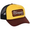 13 1/2 Chopper baby trucker cap brown/yellow