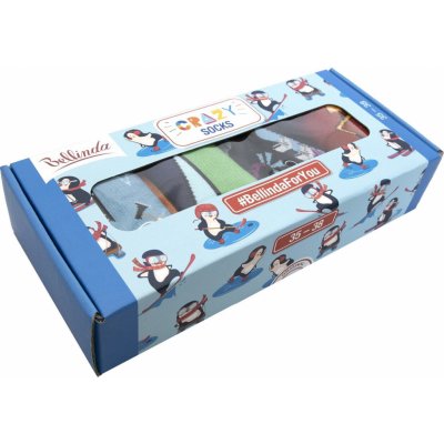 Bellinda Darčeková sada ponožiek Crazy Socks Box BE481044-004