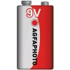 AgfaPhoto zinková batéria 9V, shrink 1ks