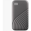 SanDisk WD My Passport SSD externý 500 GB , USB-C 3.2 , 1050/1000MB/s R/W PC a Mac , farba space gray - WDBAGF5000AGY-WESN