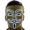 RAVEON Anonymous Vendeta LED maska BIELA