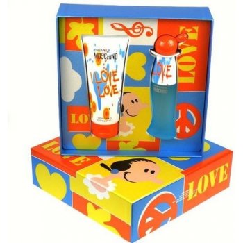 Moschino I Love Love EDT 30 ml + telové mlieko 50 ml darčeková sada