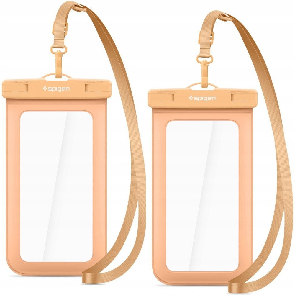 Púzdro Spigen Aqua Shield WaterProof Case A601 2 Pack, apricot