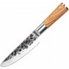 Kuchársky nôž OLIVE 13 cm, detský, hnedá, Forged