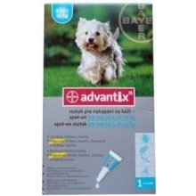 Advantix spot-on 4-10 kg 1 x 1 ml