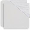 Jollein Napínacia plachta 40/50 x 80/90 cm 2 ks White