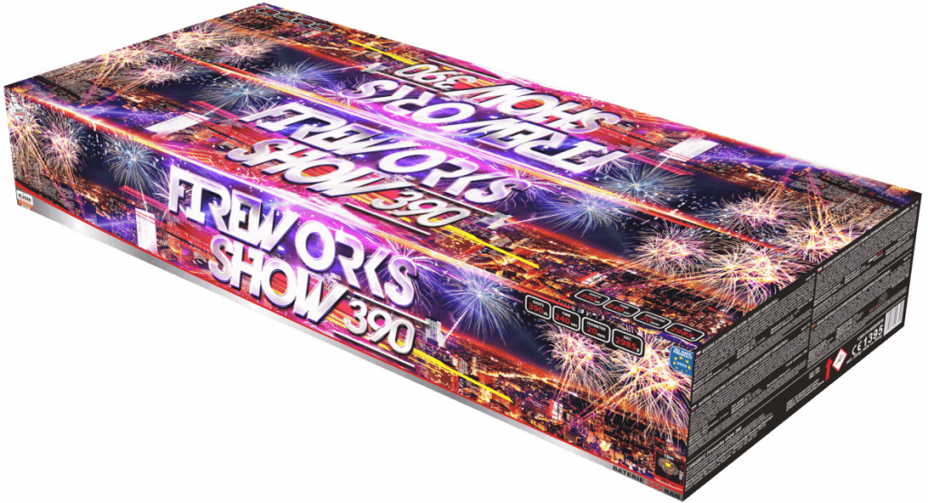 Fireworks show 390 rán 20 mm
