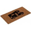 Rohožka Bo-Camp hnedá 50 x 25 cm dizajn obytné auto 5388040