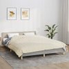 Deka VidaXL polyester 220 cm x 230 cm béžová
