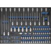 Náraďový modul 3/3 - BGS104017 Hlavice TORX, inbus, XZN, RIBE. Sada 104 dielov