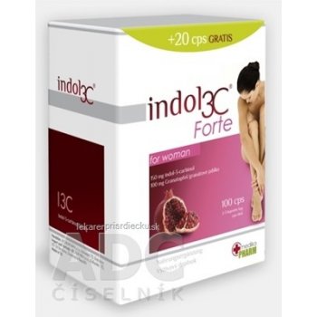 Indol 3C forte for woman 120 kapsúl