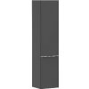 Hansgrohe Xelu Q - Vysoká skrinka 40x165x35 cm, 2 dvierka, pánty vpravo, matná sivá/matná biela 54140700