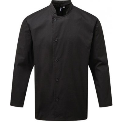 Premier Workwear Kuchárska bunda s dlhým rukávom PR901 Black