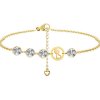 Swarovski E. Retiazka na nohu design love SEL099