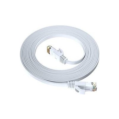 GoGEN NET750MM03 (RJ45), plochý, CAT6, 7,5m, bílý