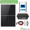 Ostrovný solárny systém 410Wp 200Ah 12V s 30A MPPT regulátorom