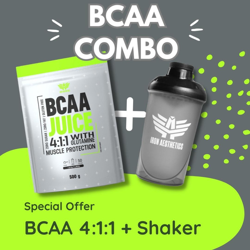 Iron Aesthetics BCAA Juice 4:1:1 with Glutamine 500 g od 14,9 € - Heureka.sk