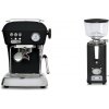 Ascaso Dream ONE, Dark Black + ECM S-Automatik 64, anthracite