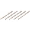 EXTOL CRAFT frézy stopkové, ?3,25mm, 5ks, 44093