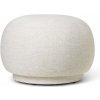 Ferm Living Pouf Rico bouclé, off-white