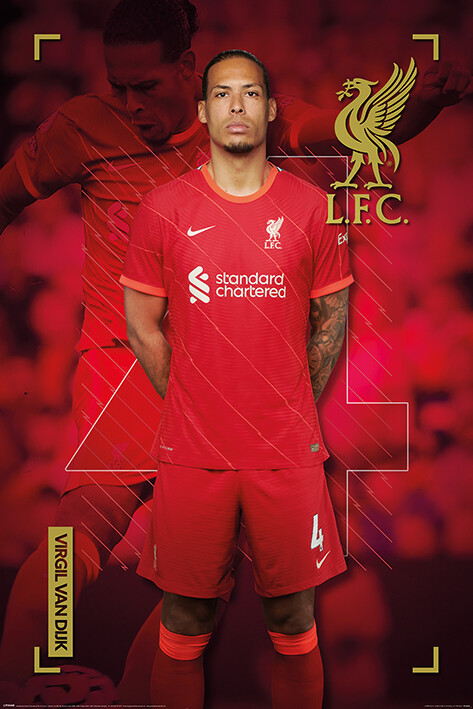 Plagát, Obraz - Liverpool FC - Virgil Van Dijk, (61 x 91.5 cm) od 6,99 € -  Heureka.sk