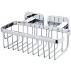 BISK Erga Tore, drôtený kôš na kozmetiku, chrómová, ERG-07820