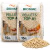 Drevené pelety TOP ENplus A1 30 kg