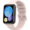4wrist Silikonový řemínek pro Huawei Watch FIT 2 Active - Pink