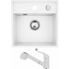 Pyramis CAMEA MINI (40x40) 1B biela + Pyramis FIDO biela