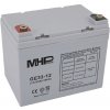 MHPower GE33-12 Gélový akumulátor 12V/33Ah, Terminál T2 - M6, Deep Cycle GE33-12