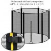 Linder Exclusiv | Ochranná sieť na trampolínu 366 cm - 6 tyčí PRO-212-6