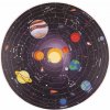 Bigjigs Toys Okrúhle podlahové puzzle Slnečná sústava 50 dielikov