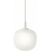 Muuto Závesné svietidlo Rime Ø12, opal/white 22410