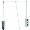 STRONG StrongWire tyč šatníková sklopná 690-920mm biela/chróm