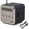 BEZDRÔTOVÝ PRENOSNÝ REPRODUKTOR MINI RÁDIO FM LED