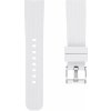 BStrap Silicone Line (Small) remienok na Garmin Vivoactive 5, white