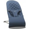 Babybjörn Lehátko BLISS Woven Midnight Blue Cotton
