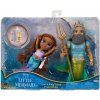Disney Princezná - Malá Morská Víla Ariel a Kráľ Triton - 15 cm