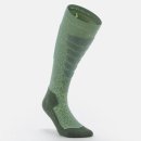 Wedze Lyžiarske ponožky 100 JQT zelené